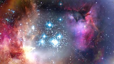 Navigating through nebula and galaxies