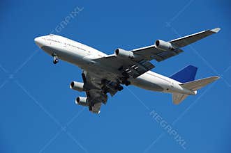 Boeing 747 jumbo passenger jet