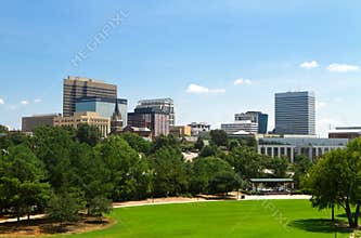 Columbia, SC Skyline - Late Summer