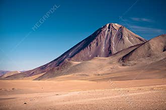 Volcanoes Licancabur and Juriques, Chile