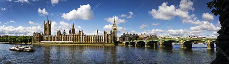 Houses of Parliament Panorama