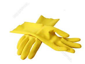 Rubber gloves