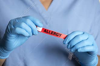 Hospital Allergy Alert Wristband