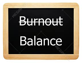 Burnout / Balance - Concept Sign