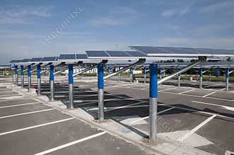 Renewable energy: solar panels