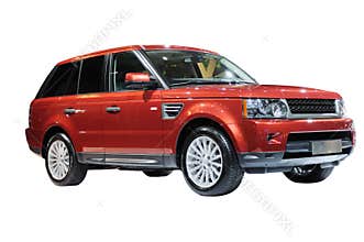Red suv