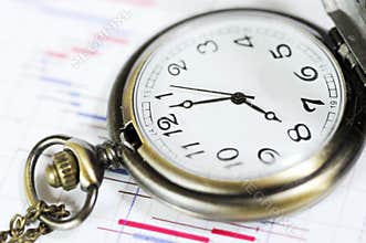 An old pocket watch