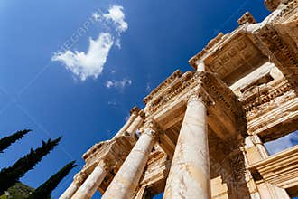 Library of Celsus, Ruins of ancient Ephesus, Turkey