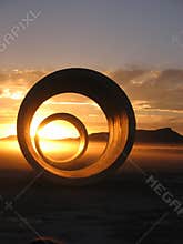 Pending Solstice at Sun Tunnels