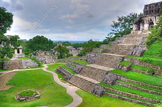 Palenque Ancient Maya Temples, Mexico