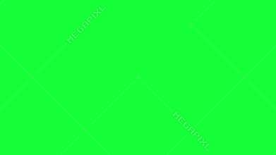 Fire and smoke burst explosion on green screen background and black screen.