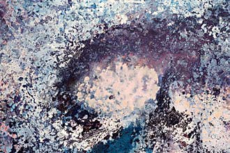 New admirable painting in elegant light violet tone.