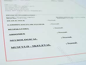 Medical report