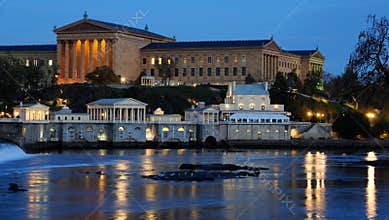 Philadelphia Art Museum and Fairmount Water Works