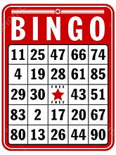 Bingo Score Card