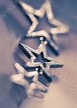 The blurred military star