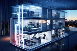 Modern HVAC Systems with Full Automation