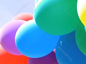 Balloon Collage I