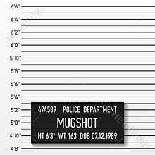 Police mugshot