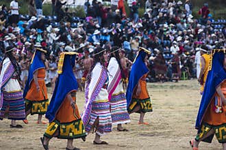 Peru The Inti Raymi is a traditional religious ceremony of the Inca Empire in honor of the god Inti the most venerated deity