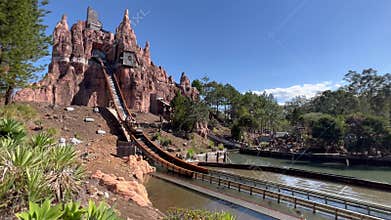 Wild West Falls Adventure Ride at Warner Bros. Movie World