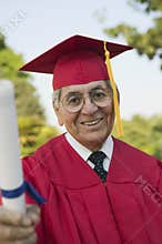 Senior Graduate Holding Degree