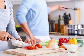 Healthy food cook