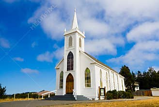 Little white church