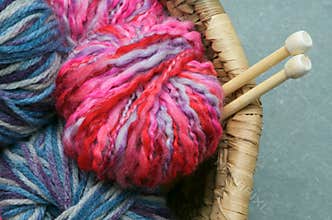 Knitting wool