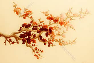 Asian embroidery