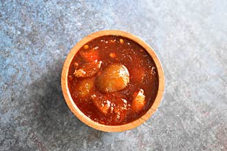 Indian sweet lime pickle