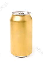 Blank soda can