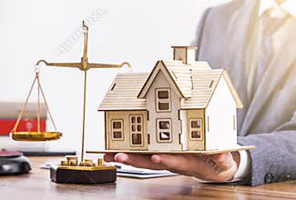 Property dispute auction concept map