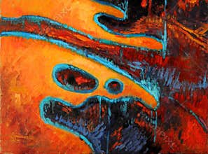 Abstract Oil Painting