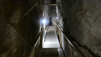 Details of the interior passages of The Bent Pyramid of king Sneferu, A unique example of early pyramid development in Egypt