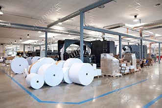 Printing machine: digital web press