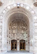 Tribune Tower Entrance Chicago