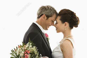 Bride and groom.
