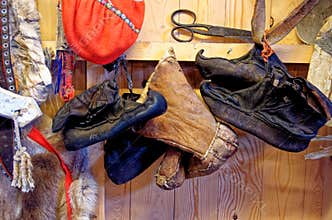 Laplander Sami Tribal traditional boots
