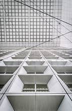 The Grand Arche in La Defense in Paris, France