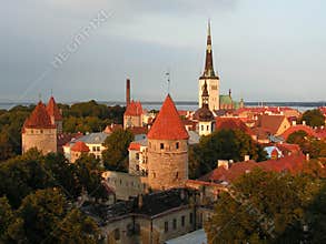 Old town of Tallinn, Estonia
