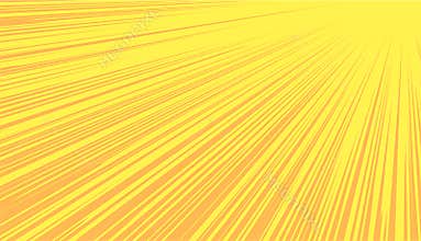 Abstract yellow background pop art comic style