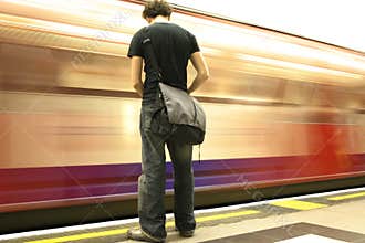 Waiting metro