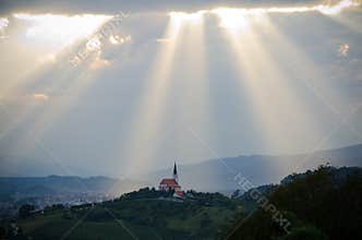 Light from sky