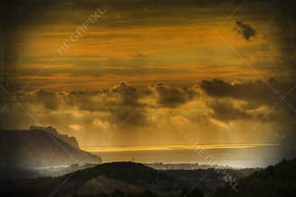 Rays of light