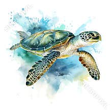 Sea_Turtle_Watercolor_Illustration3