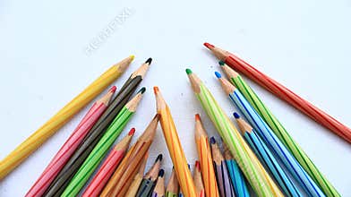 pencil color and brush many colored pencils in table color pencil set for school adult children pencil color for educational