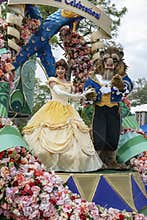 Beauty, Beast, Magic Kingdom Parade