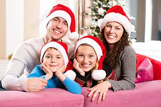 Christmas Family with Kids