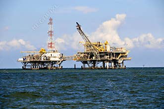 Oil Rig Platfrom